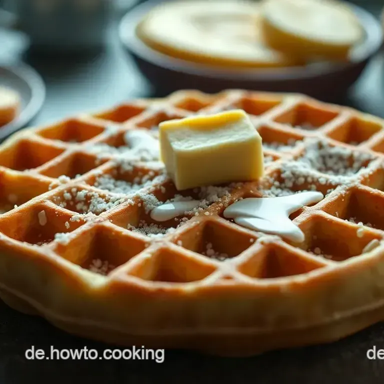 Butterwaffeln – Knusprige Köstlichkeiten aus der Waffeleisen