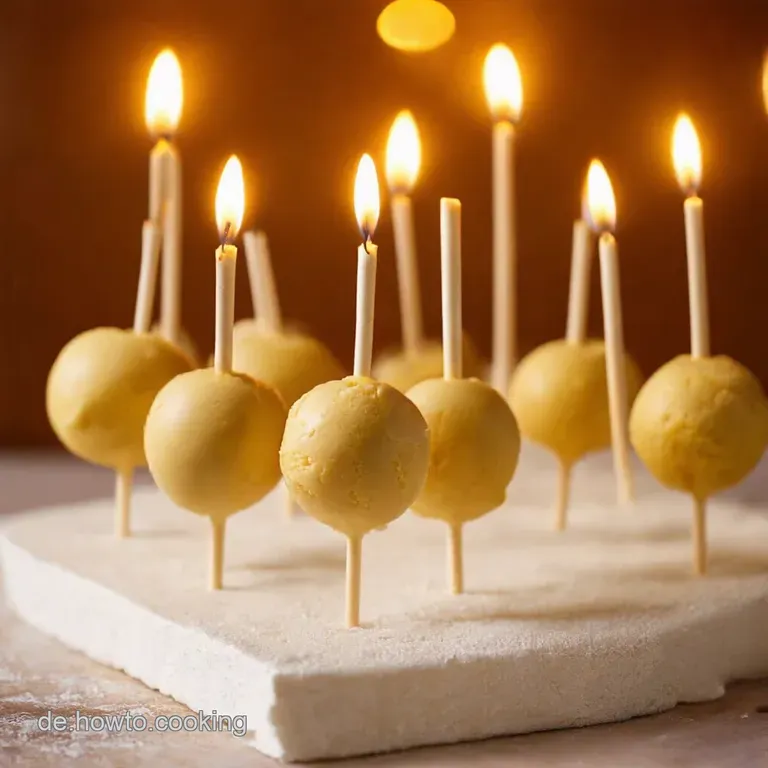Cake Pops Bunte Kuchenlollis F&uuml;r Den Kindergeburtstag presentation