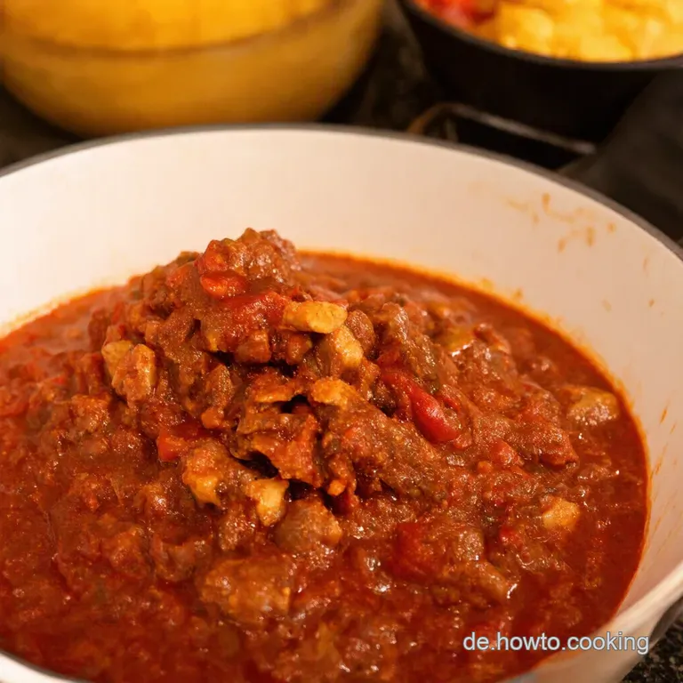 Chili con Carne Original Mexikanisch presentation