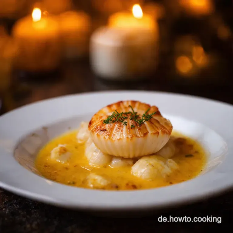 Coquilles SaintJacques Der französische Klassiker presentation