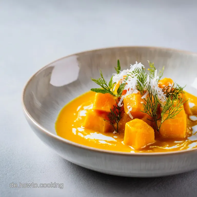 K&uuml;rbis Curry: Cremiges Hokkaido mit Kokos und Koriander