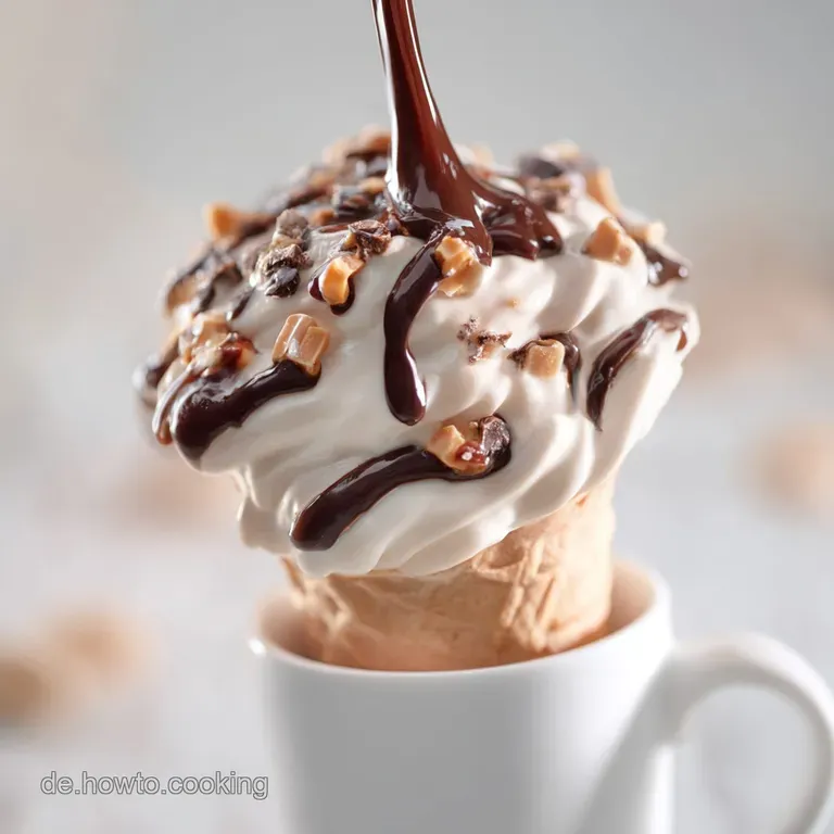 Eis Nach Mcflurry Art Mit Schokolinsen: Schnell Cremig presentation