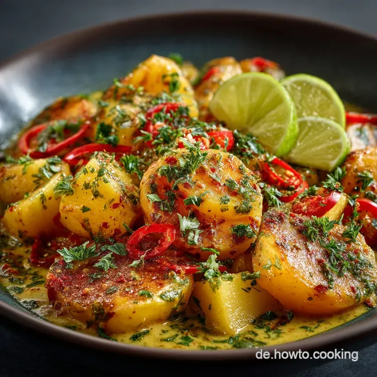 Süßkartoffel Curry Das cremige FeierabendRezept mit Kokosmilch presentation