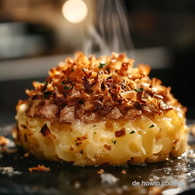 Deftige Spitzkohlkartoffelpfanne Mit Hackfleisch presentation