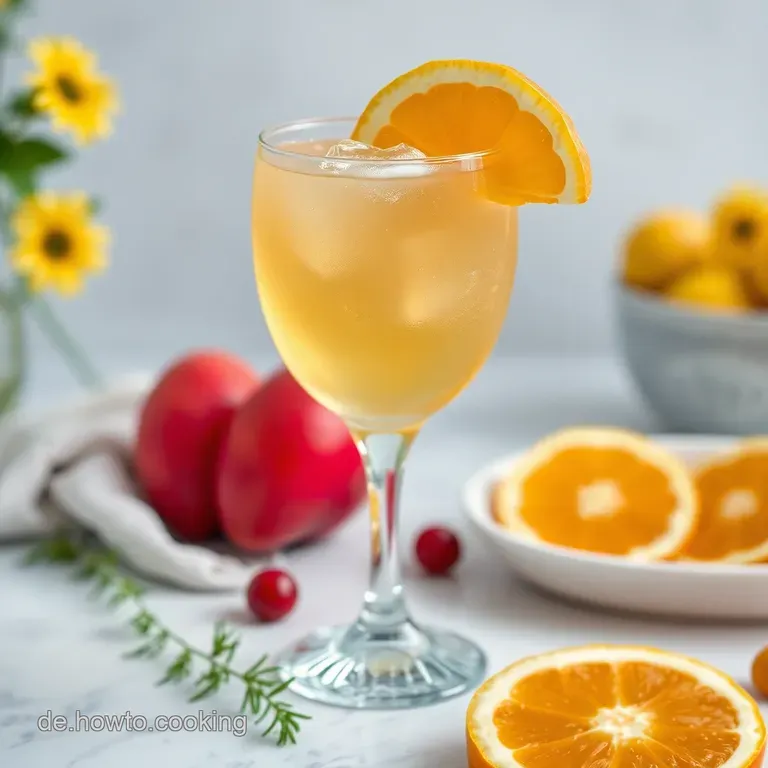 Alkoholfreier Hugo: Der Goldene Sommer im Glas! ✨