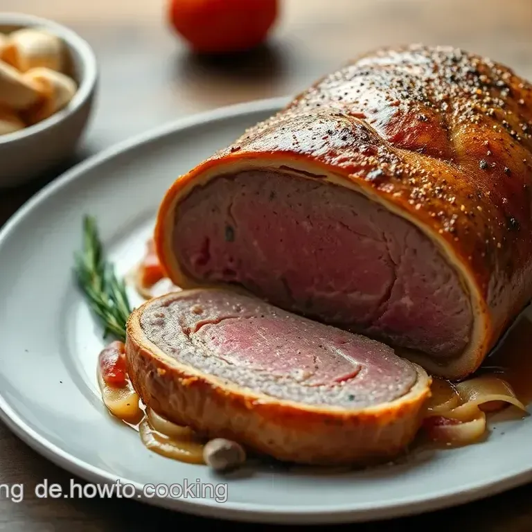 Der beste Rinder Wellington: Ein luxuriöser Genuss für besondere Anlässe
