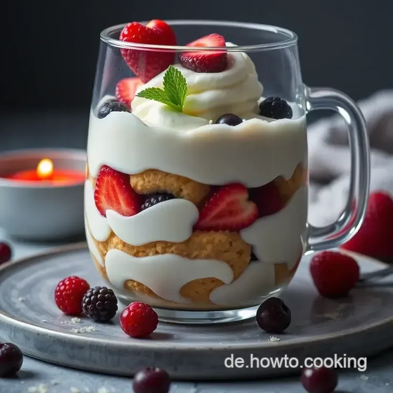 Der Perfekte Becher F&uuml;r Dessert &ndash; Kreative Variationen in Glas Und Becher presentation