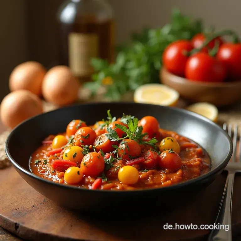 Die Brokkolikichererbsenpfanne Mediterraner Blitzgenuss presentation