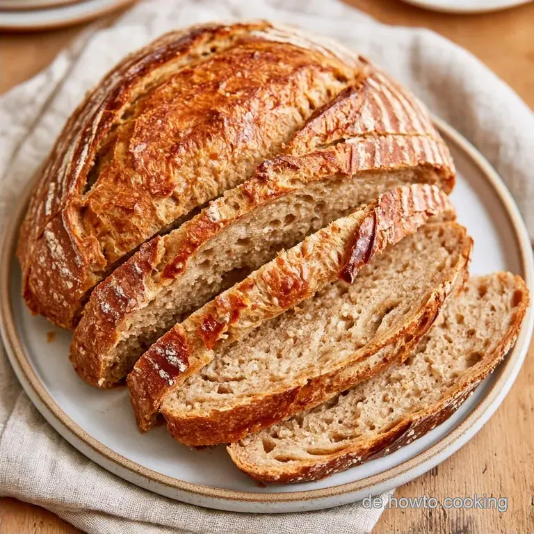 Saftiges Dinkelvollkornbrot mit Sauerteig