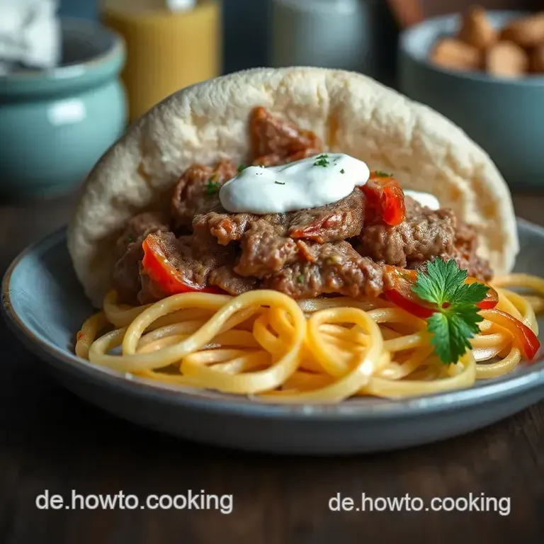 D&ouml;ner Kebab &ndash; Die Perfekte Homemade-Version presentation