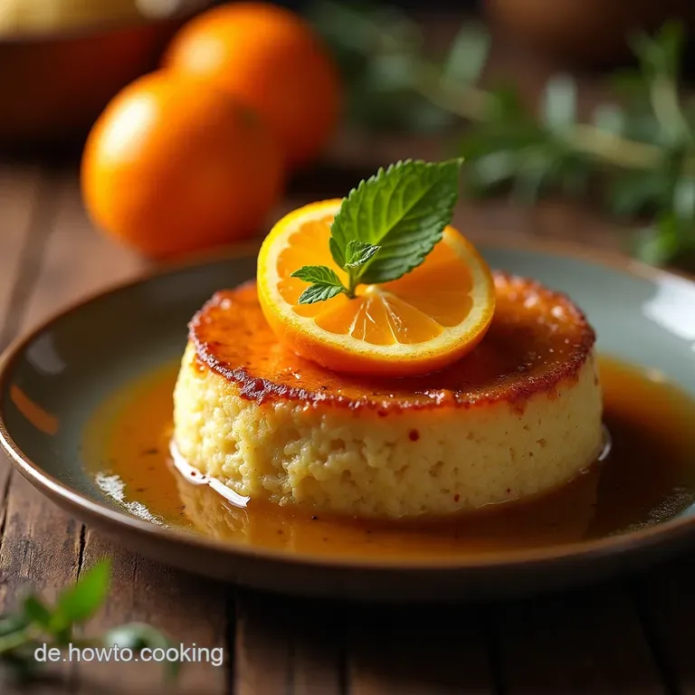 Himmlische Dunkle Schokokusstorte Mit Glasierten Mandarinen presentation