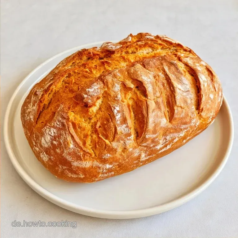 Dunkles Dinkelbrot mit Kracherkruste