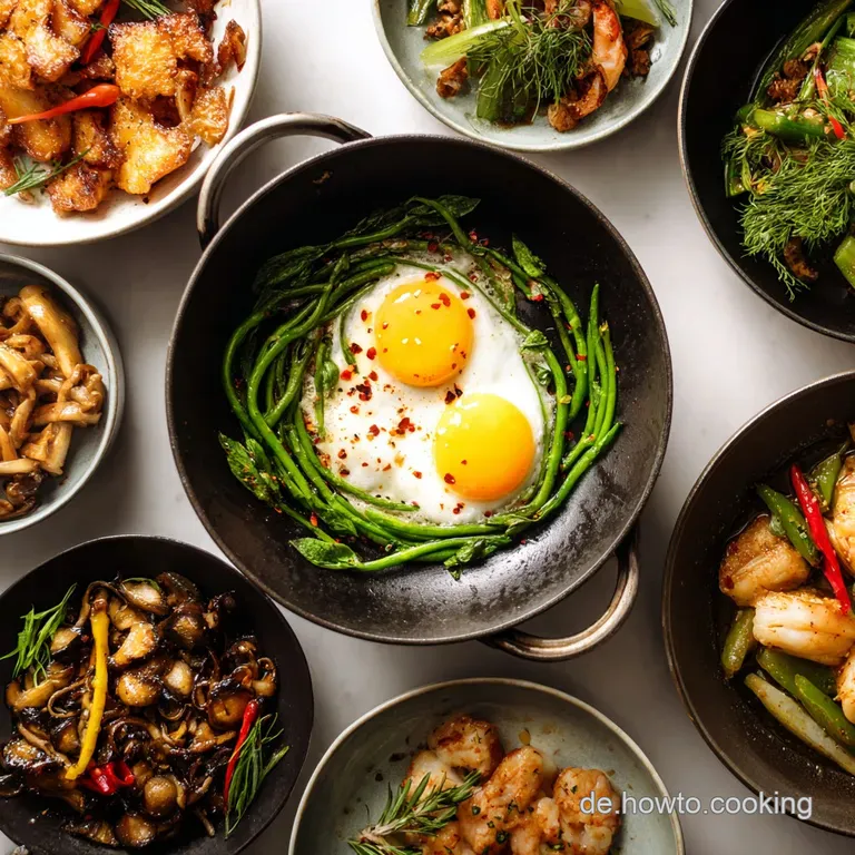 Artfully arranged platter with dips, garnishes, and meats. Each item is beautifully presented, creating an inviting spread...