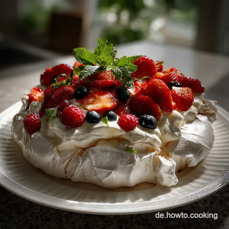 Einfaches Pavlova Grundrezept Backen
