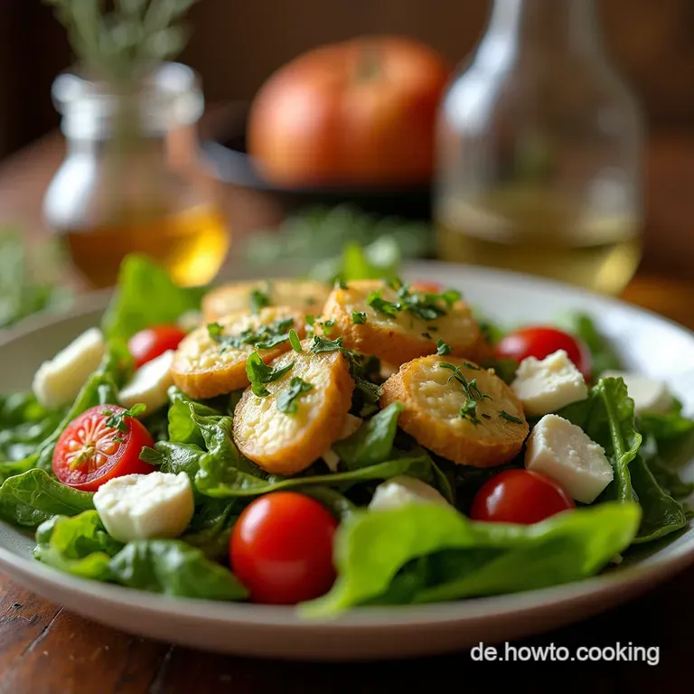 Der Sonnenkusssalat Expresslinsensalat Mit Cremigem Feta Und Kr&auml;utervinaigrette presentation