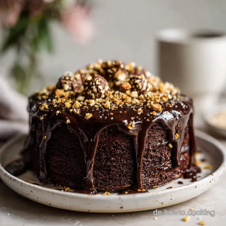 Luxuri&ouml;se Ferrero Rocher Torte