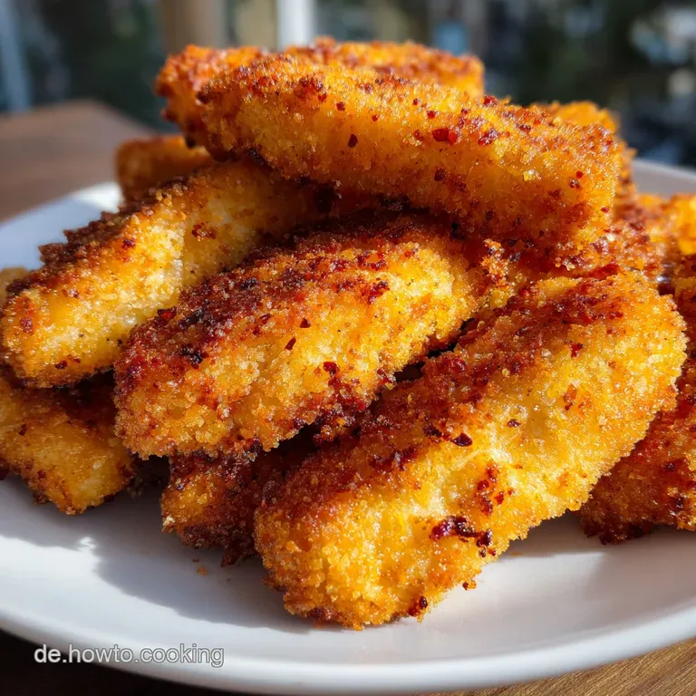 Fischst&auml;bchen Hei&szlig;luftfritteuse: Knusprig und Schnell