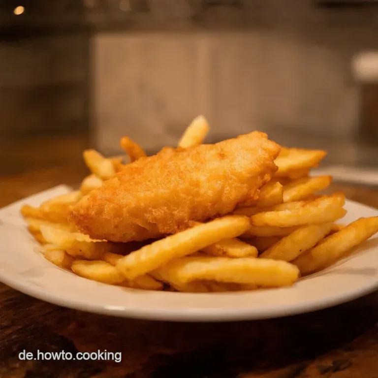 Fish and Chips Knuspriger gehts nicht presentation
