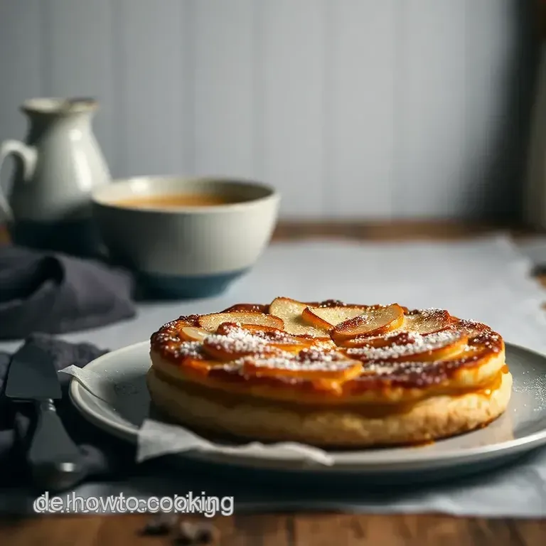 Flammkuchen Apfel Zimt &ndash; Ein Herbsttraum presentation