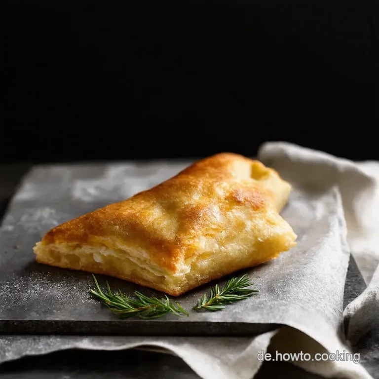 FlammkuchenTaschen aus Blätterteig