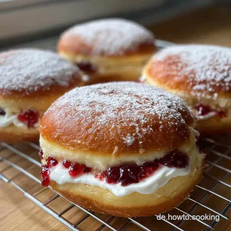 Berliner Krapfen: Der Perfekte Hefeteig-Traum presentation