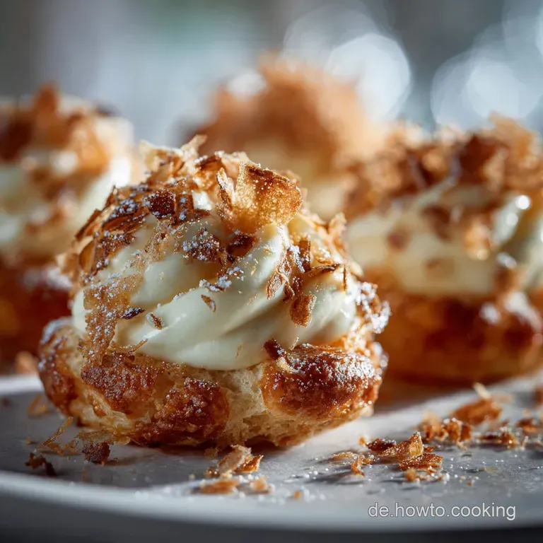 Fluffiges Streuseltaler mit Vanillecreme Das Original wie von Oma