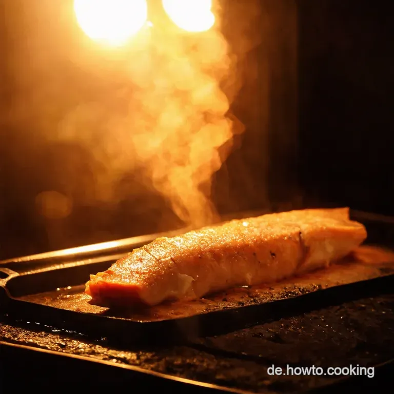 Forelle in Alufolie Saftig Aus Dem Ofen presentation