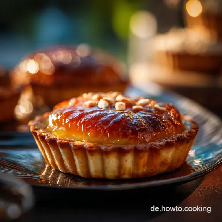 Franz&ouml;sische Mirabellentarte Mit Frangipane: Das K&ouml;nigliche Rezept F&uuml;r Zuhause presentation