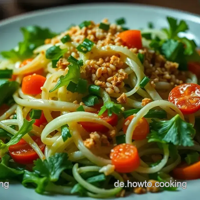 Frischer Chinakohl Salat mit Sesam-Dressing