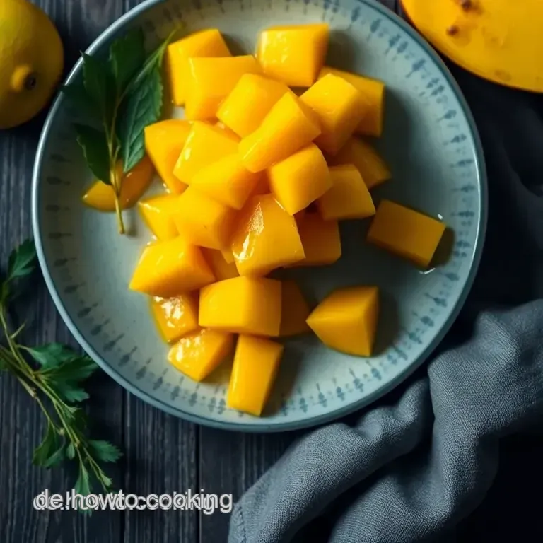 Fruchtige Ananas-Mango-Marmelade – Einfach und Lecker! presentation