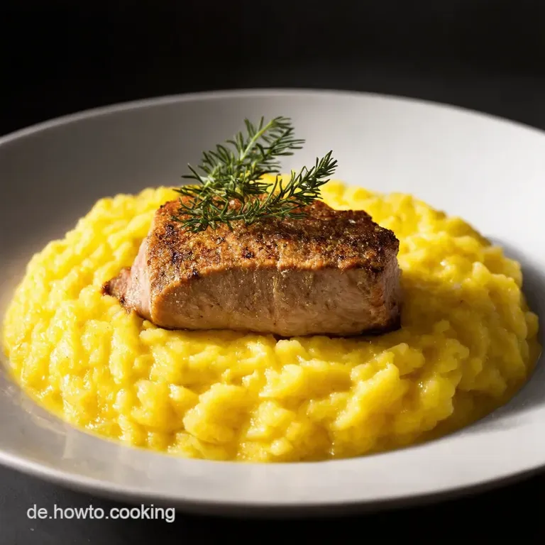 Gebratenes Doradenfilet auf ZitronenKräuterRisotto