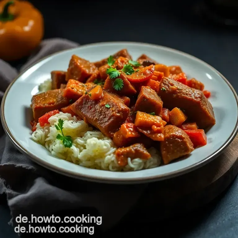 Gef&uuml;llte Paprika Rustikal presentation