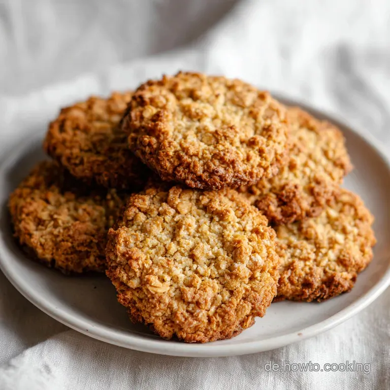 Haferflockenkekse ohne Zucker: Kernig und Aromatisch