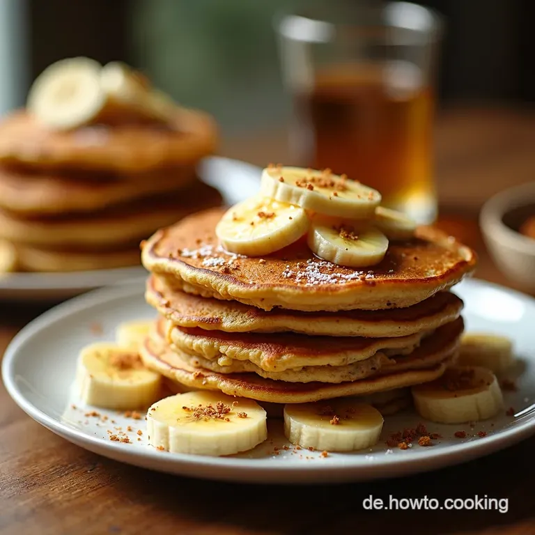 Glutenfreie Bananenpancakes Blitzschnell Zum Gl&uuml;ck presentation