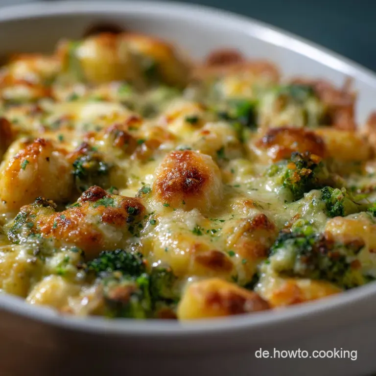 Gnocchibrokkoliauflauf: Der Einfache Auflauf-Hit presentation
