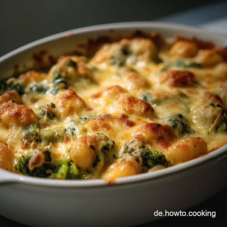 GnocchiBrokkoliAuflauf: Der einfache Auflauf-Hit