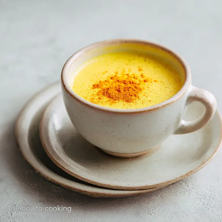 Goldene Milch: Das Kurkuma Latte Rezept