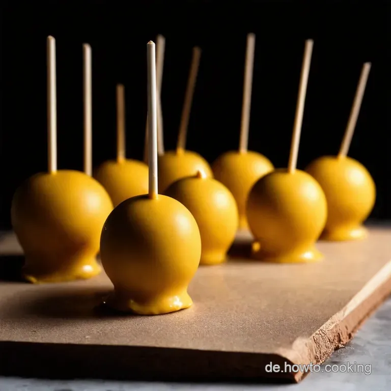 Goldene Schnatz Cake Pops S&uuml;&szlig;e Siege f&uuml;r jeden Sucher