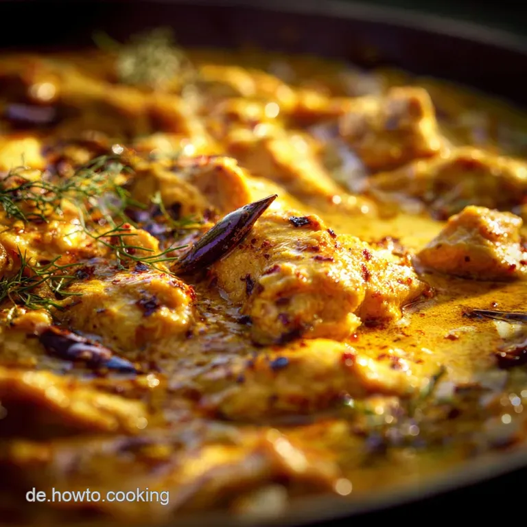 Chicken Passanda Das Samtigste Und Cremigste H&auml;hnchen Curry Indiens presentation