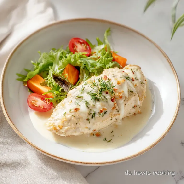 H&auml;hnchenfilet in cremiger Knoblauchsauce: Das 20-Minuten-Gericht