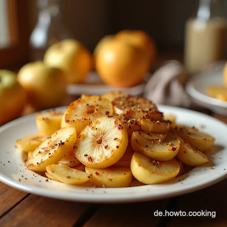 Hausgemachte Apfelschorle presentation