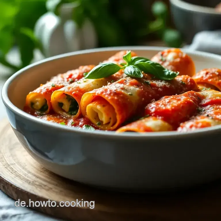 Hausgemachte Cannelloni Mit Ricotta Und Spinat &ndash; Ein Italienischer Klassiker! presentation