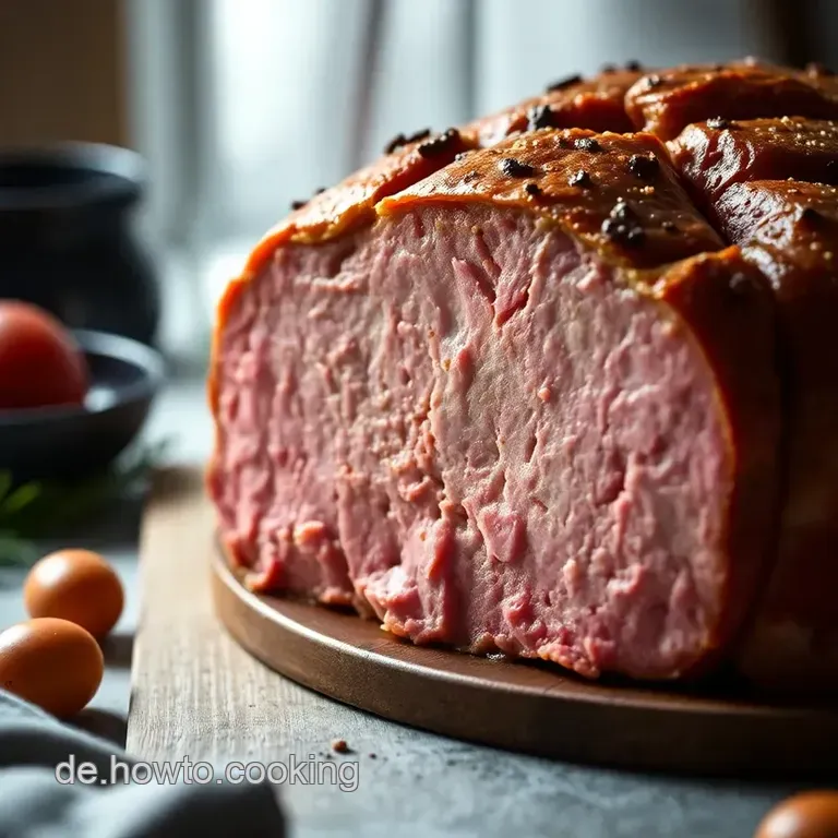 Hausgemachter Leberk&auml;se &ndash; Die Bayerische Delikatesse F&uuml;r Den Ofen presentation