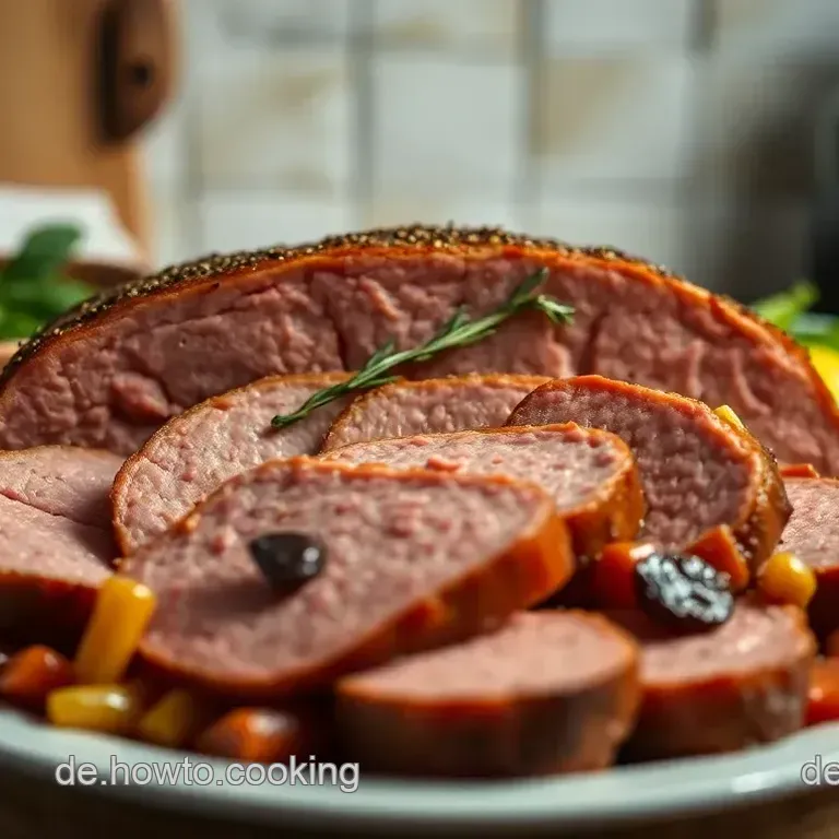 Hausgemachter Leberkäse – die bayerische Delikatesse für den Ofen