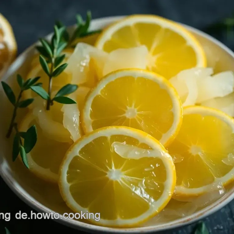 Hausgemachter Limoncello &ndash; Ein erfrischender italienischer Zitronenlik&ouml;r
