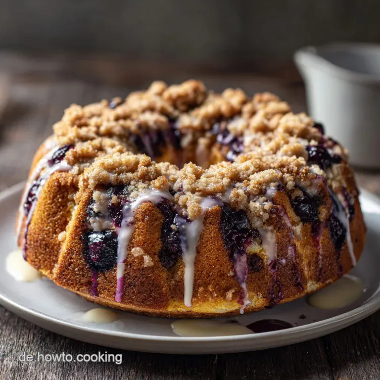Slice of rich plum cake on a white plate, dusted with sugar, fruit glistening. Warm, rustic dessert, a delightful autumn t...