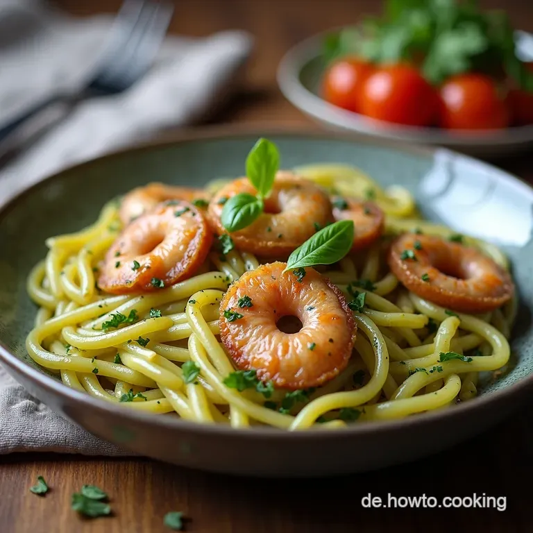 Herzhafte Bl&auml;tterteigSchnecken Pesto Schinken K&auml;se