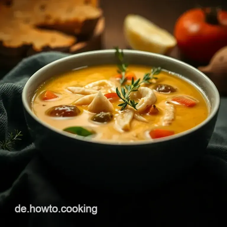 Herzhafte Ochsenschwanzsuppe &ndash; Ein Klassiker presentation