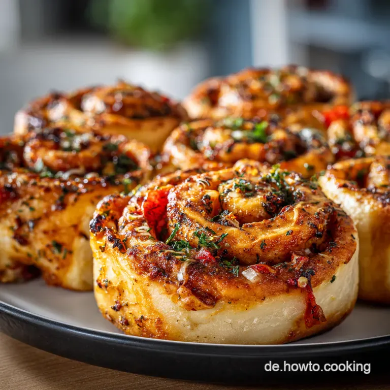 Hefeteig Pizzaschnecken – Mein liebstes Rezept für Partys!