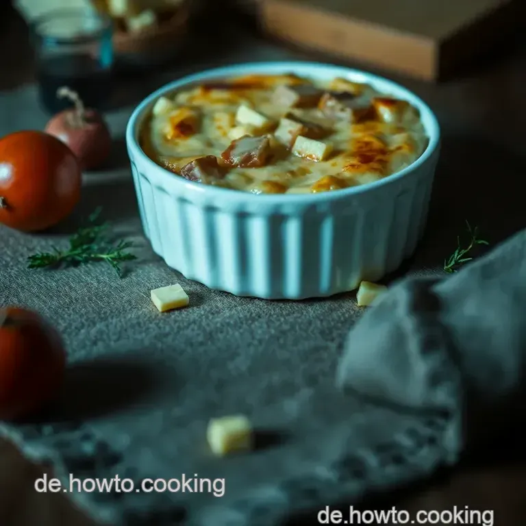 Herzhafte Porree-Quiche Mit Speck Und Bergk&auml;se presentation